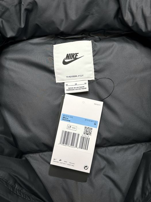 НАТУРАЛЬНИЙ ПУХ Оригінальна чоловіча куртка Nike Therma-Fit Puffer