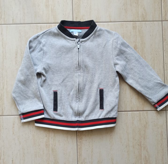 Rozpinana bluza chłopięca typu Teddy r.98