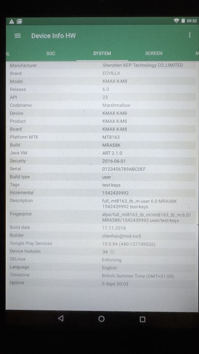 Планшет ECVILLA by kmax