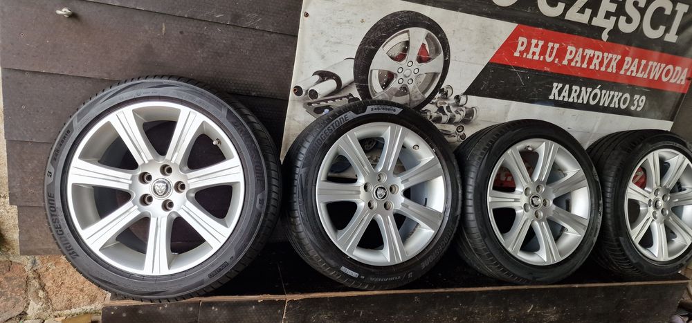 Alufelgi+Opony letnie 245/45 18 JAGUAR XF X250 r18 ET49 5x108