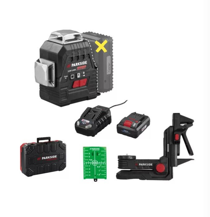 Kit Laser 20v Performance Parkside