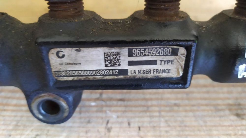 Regua / Rampa  Injecção Peugeot Citroen 1.4 1.6HDI 9654592680