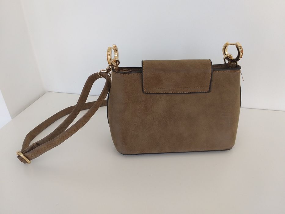 Torebka damska brązowa