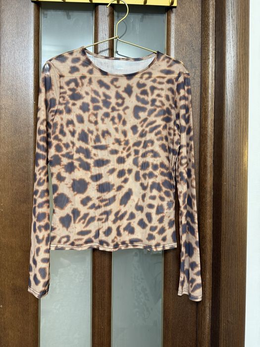 Сітка-топ з леопардом, р.XL