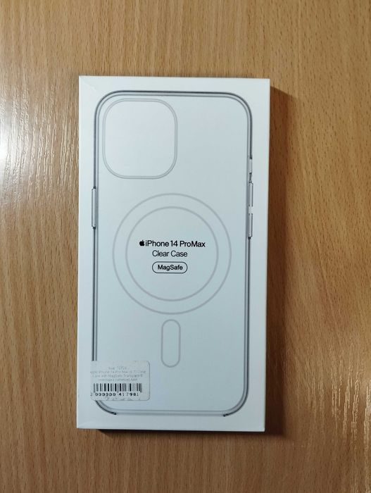 Чохол Apple IPhone 14 Pro Max Clear Case MagSafe Transparent AAA