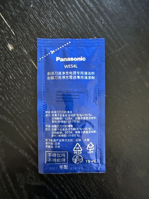 Preparat czyszczący głowice Panasonic WES4L