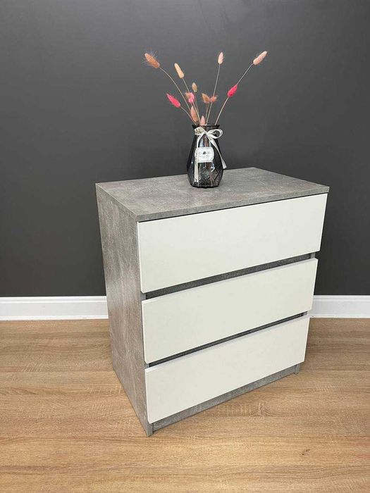 "Мері" "Аппалачі Альба". Комод на три шухляди. Тумба для дитячих речей