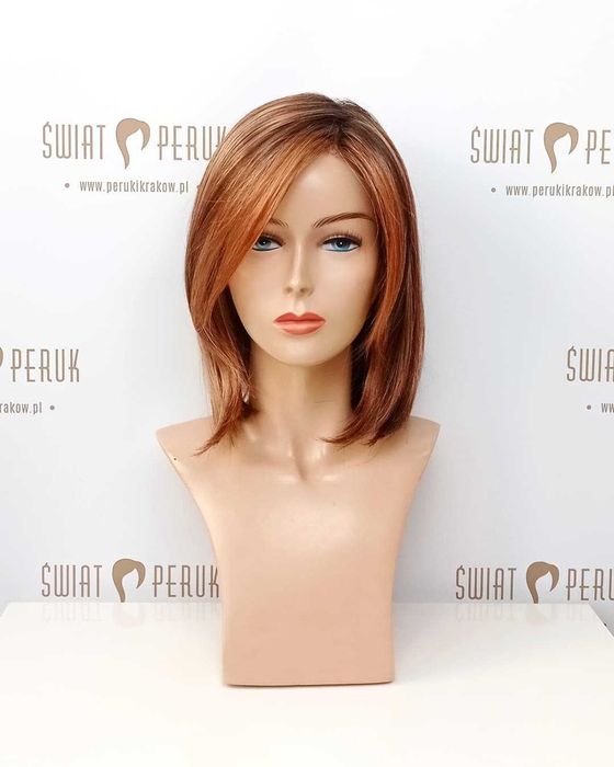 Peruki syntetyczne w odcieniach rudości Opatów