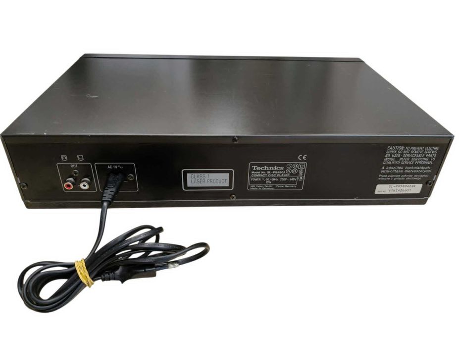 Odtwarzacz cd TECHNICS SLPG580A