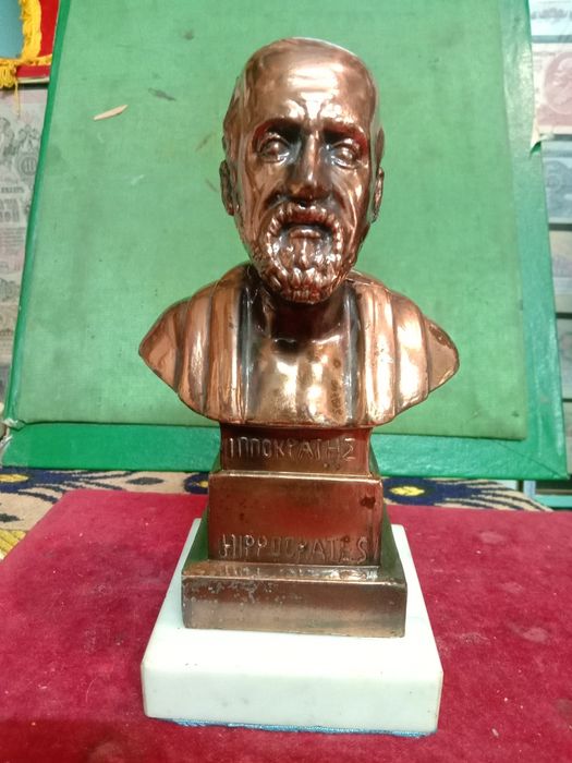 Бюст Гиппократа.