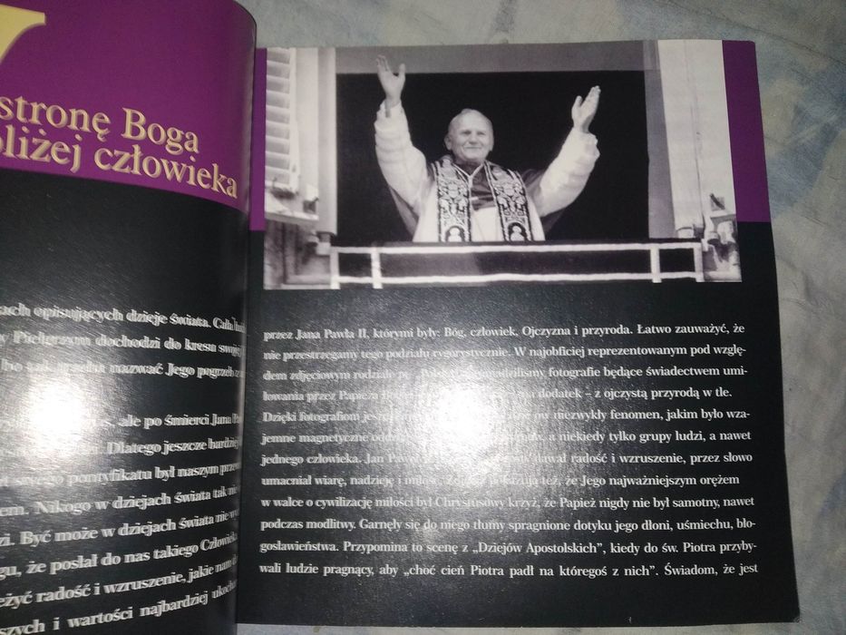 Ojciec wszystkich narodów 1920 - 2005 Edipresse książki Grzegorz Polak