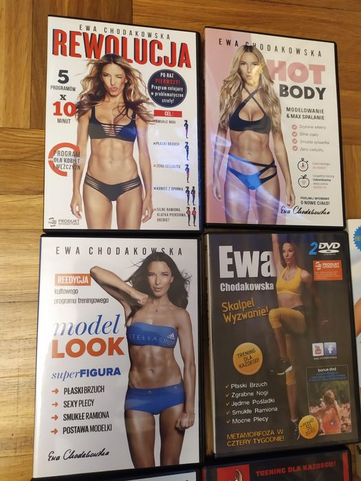 DVD z Ewą Chodakowską ćwiczenia na dvd + książka