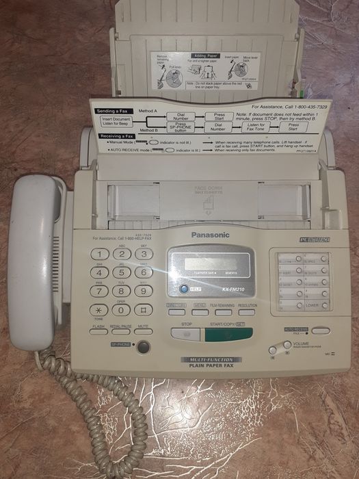 Телефон факс Panasonic KX FM 210