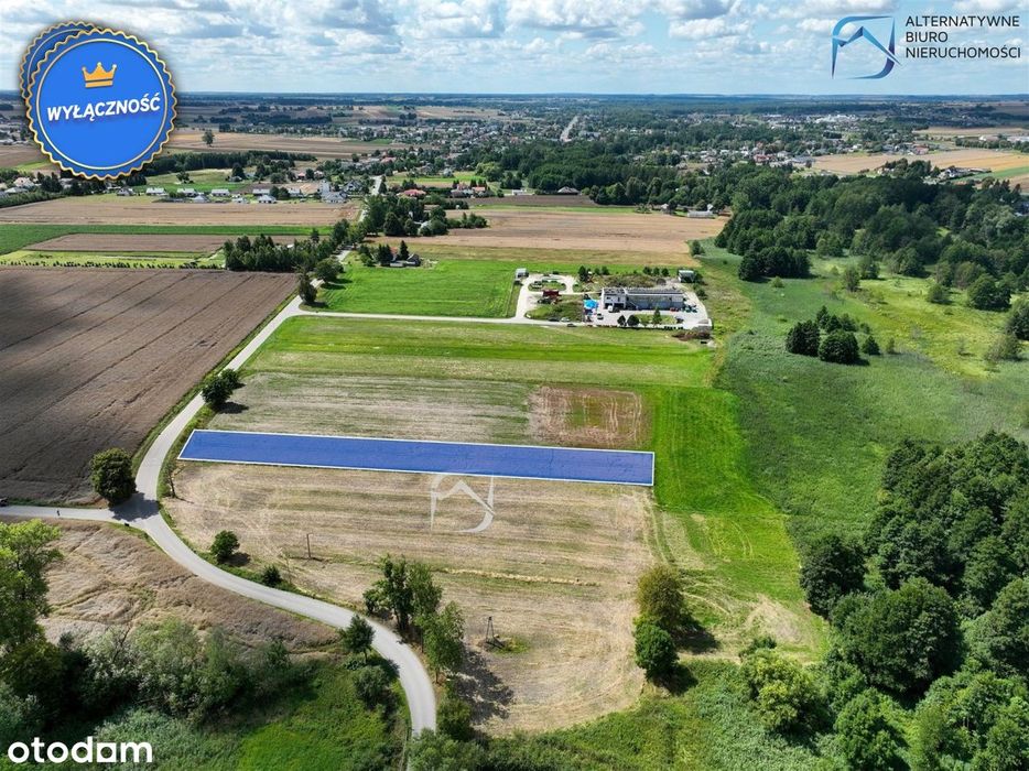 Działka usługowo-budowlana Niedrzwica Duża