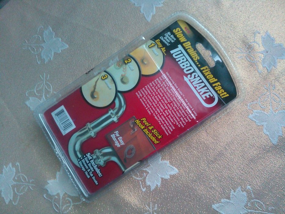 Засіб для чищення каналізації Turbo Snake (трос прибор для чистки)