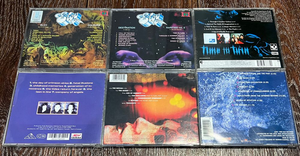 CD диски. Deep Purple. Rainbow. Uriah Heep. Kiss. Red Hot Chili Peppers.