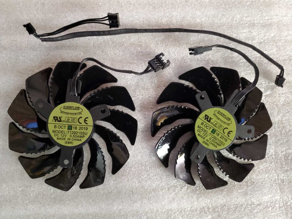 Вентилятор Gigabyte Everflow T129215SU/t129215bu 83 86 мм