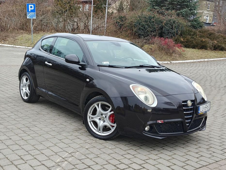 Alfa Romeo Mito 155KM * 1.4 TURBO * 6 Biegów * Czarnulka * Aluski * 2008r * Piękna