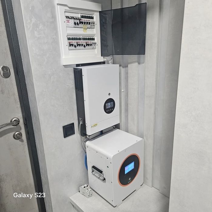 Комплект Літієва батарея LiFePO4 Dyness 5кВт +інвертор Anern 6кВт 48В