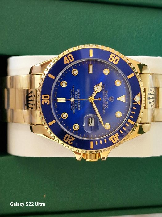 Rolex Submariner Gold/Blue