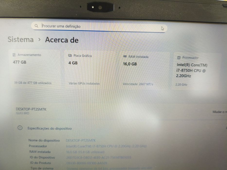 Computador gaming