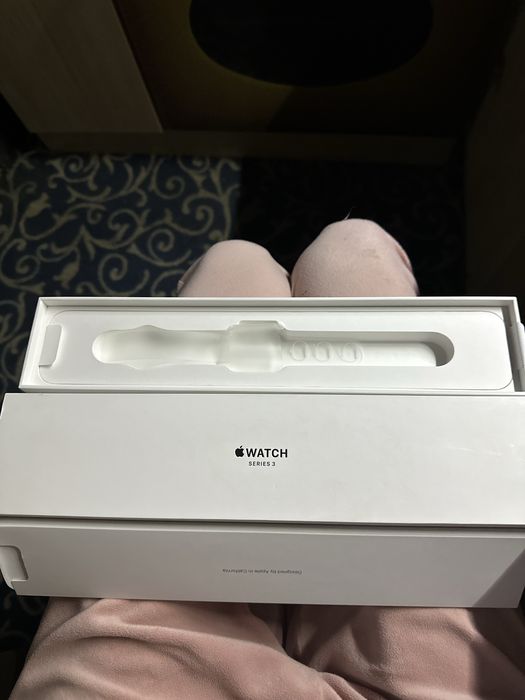 Коробка кабель блок ремінець для Apple Watch Series 3 38 mm комплект