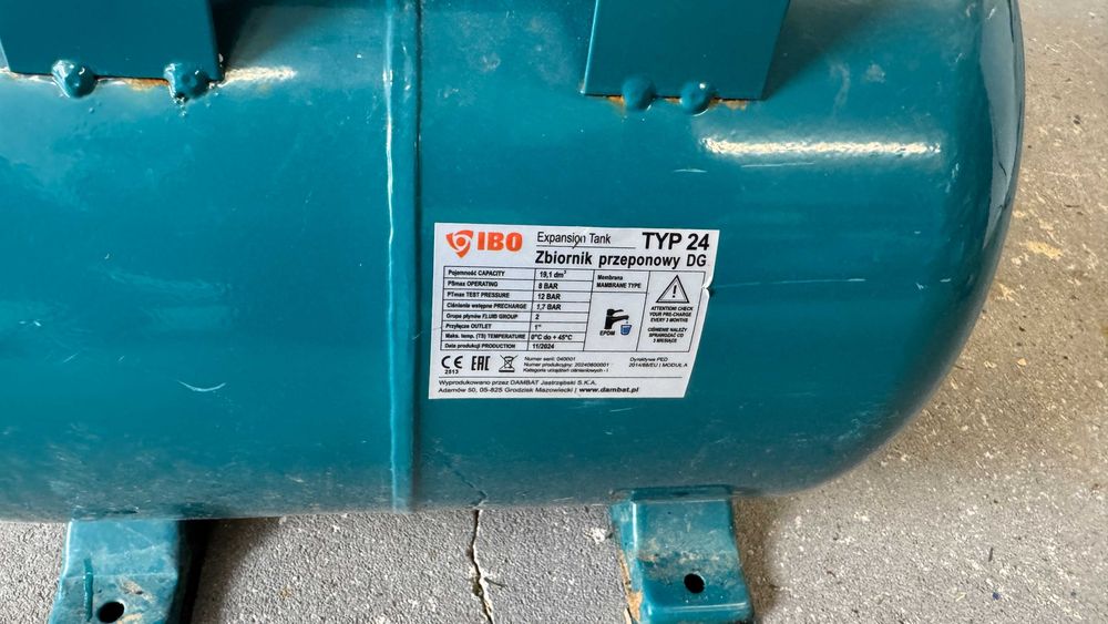 Zestaw hydroforowy do podlewania ogrodu - IBO Jet100A-24, 24L, plug & play