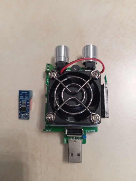 USB-тестер JUWEI JW-D2, 35 Вт електронне навантаження QC2.0/3.0