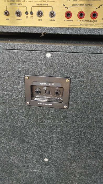 Coluna Marshall 1960 Lead 4x12