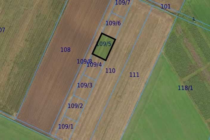 Działka budowlana 1060 m² Płaszewko, tylko 10km od Słupska - Widok 2
