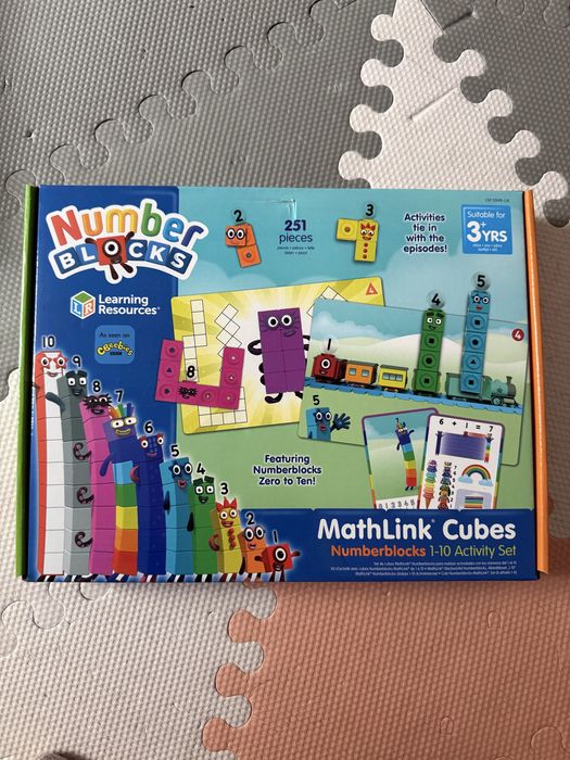 Numberblocks MathLink Cubes 1–10 Learning Resources 251 el.