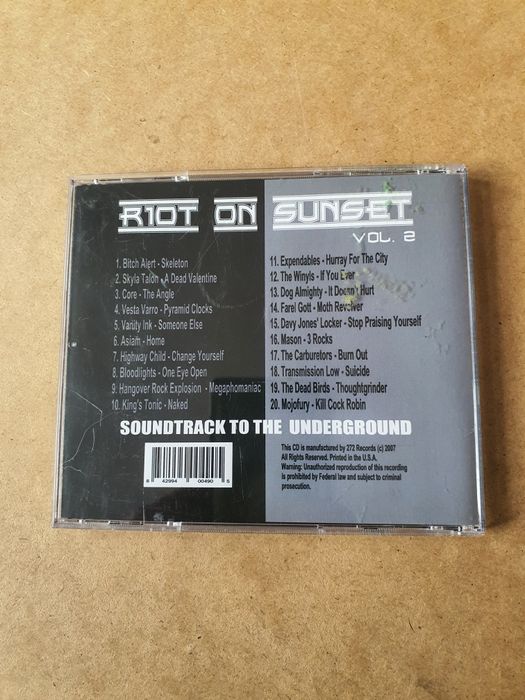 Riot on Sunset, Vol. 2 CD