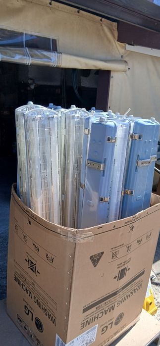 Luminárias com leds 1200mm (14 unidades )- Negociável