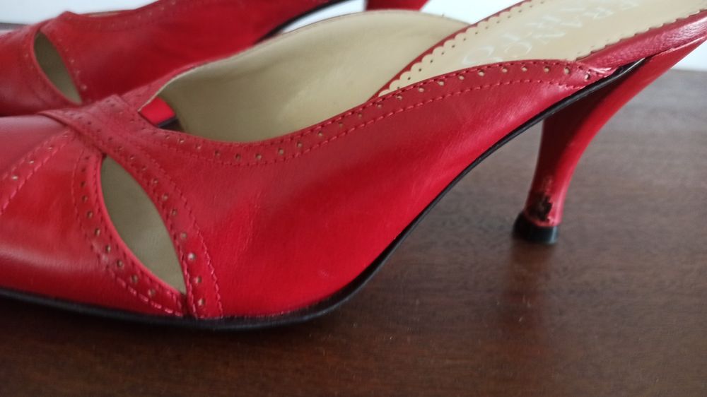 Klapki, szpilki  Franco Sarto piękne!