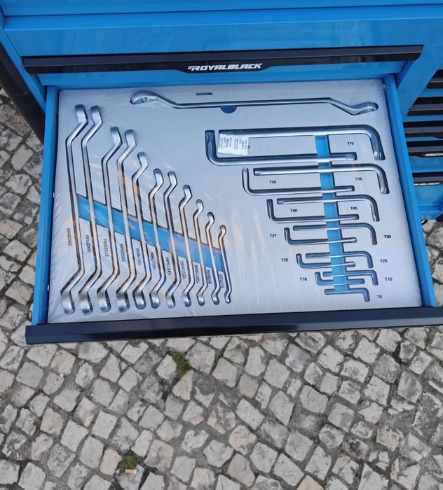 Carrinho de ferramentas 12 gavetas 10 completas novo