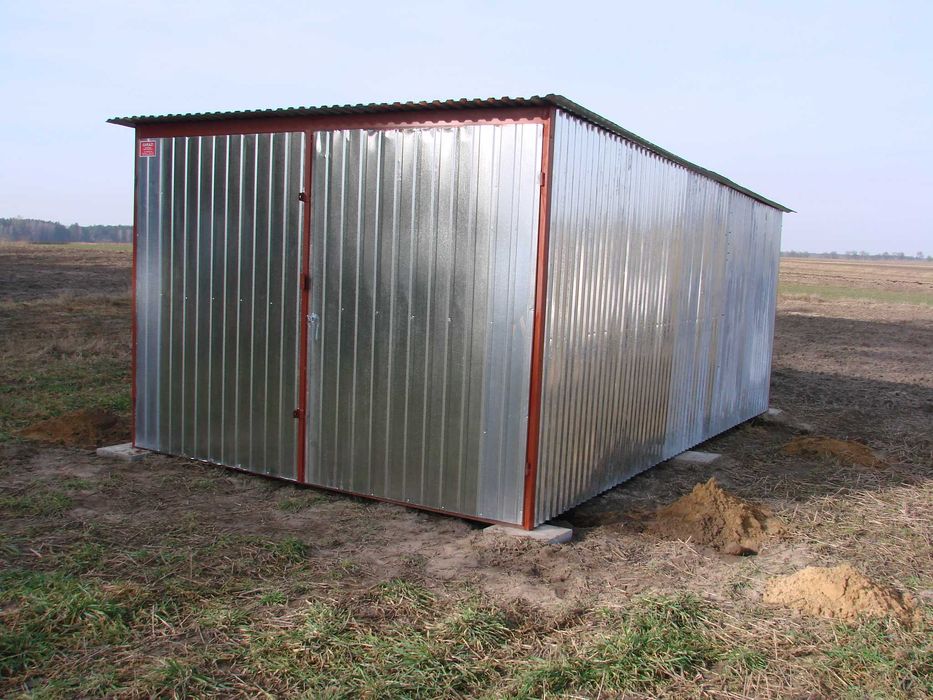 Garaż metalowy blaszak pakamera 3x5-2100 transport montaż GRATIS