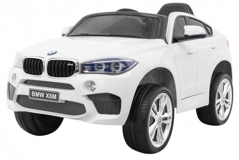 Autko na akumulator BMW X6M jeep dżip dla dzieci pojazd SUV pilot RC