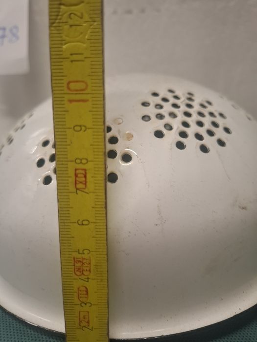 Durszlak emaliowany prl