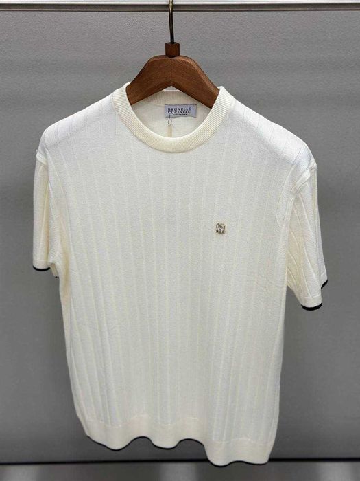 Нова Трикотажна футболка BRUNELLO CUCINELLI