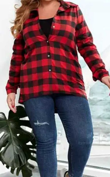 Стильна жіноча сорочка! Батал