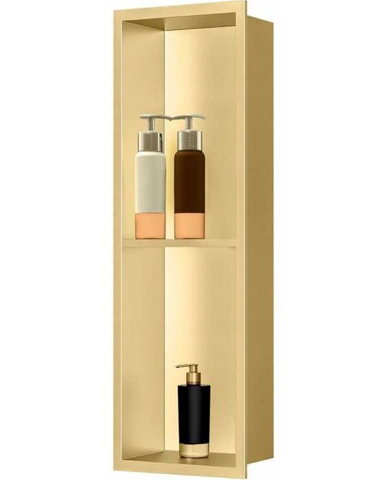 Wbudowana nisza prysznicowa ze stali nierdzewnej 20x60x10 cm