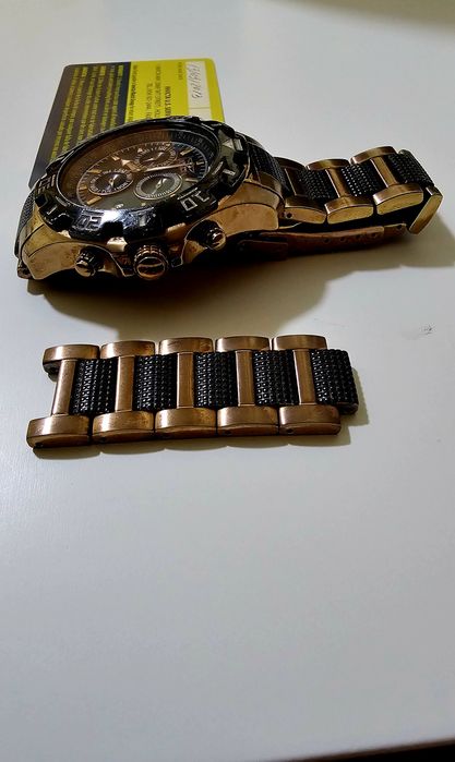Invicta Specialty 1221 Chronograph 46mm Rose Gold PVD