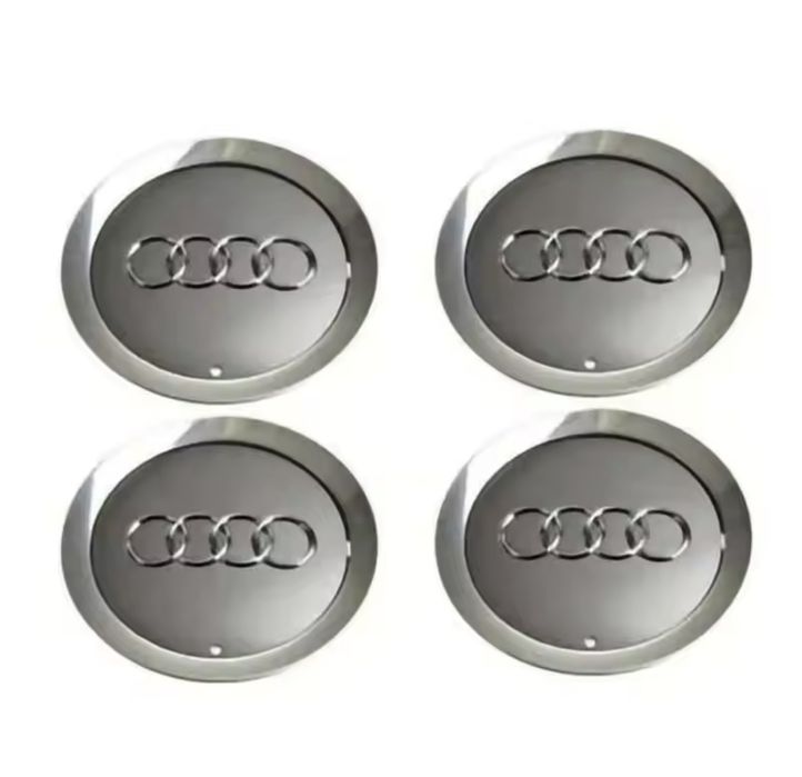 4 Centros de Rodas NOVAS Audi A8, S8, A6, S6 - 145mm