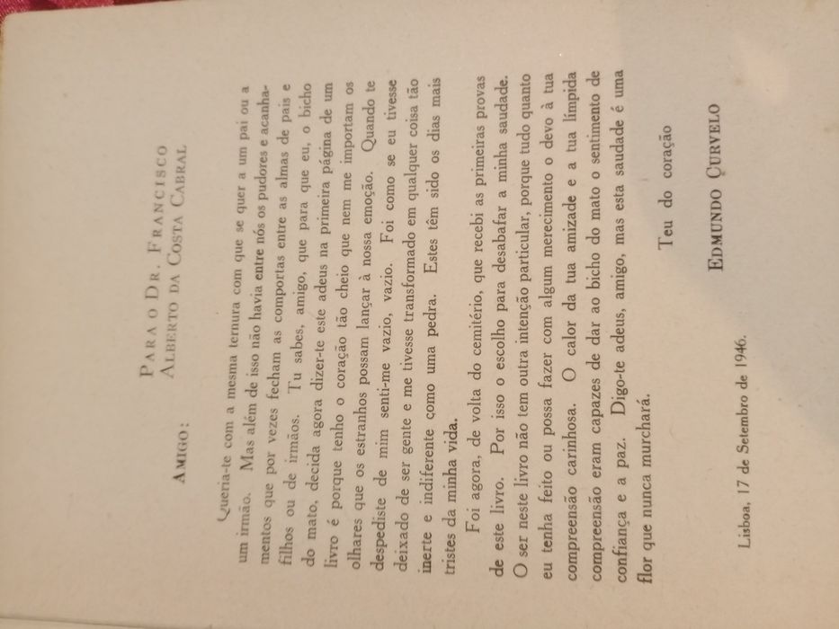 Livro de Edmundo Curvelo