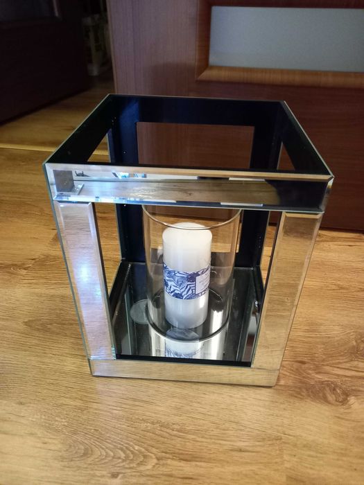 Nowy lampion dekoracyjny 31x25  okazja Home&You. Świeca gratis