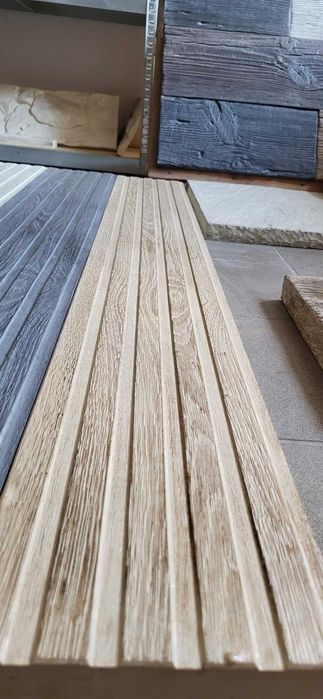 Deska ryflowana, deska tarasowa, deska podłogowa, drewno betonowe