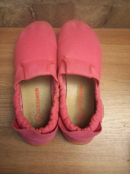 Slippers Giesswein SÖLL SLIM FIT Barefoot, босоногая обувь на девочку.