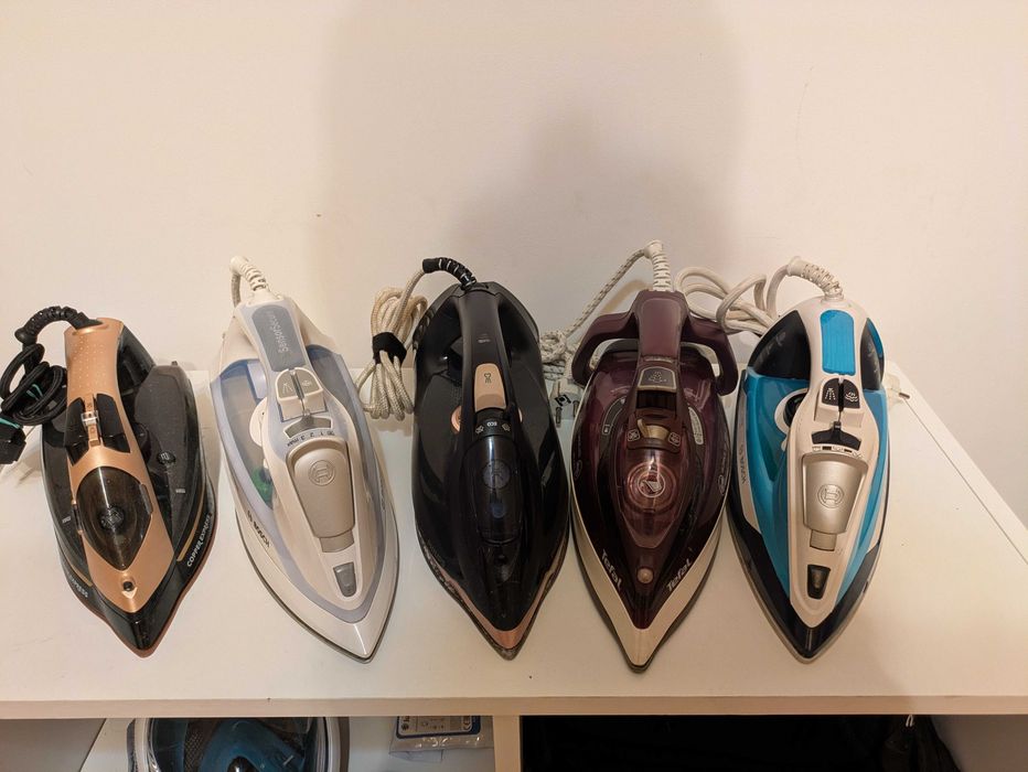 лот утюгов  5 шт Bosch - 2, Rowenta, Tefal, Philips