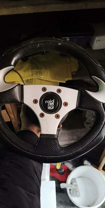 Kierownica momo corsę i RAID hp