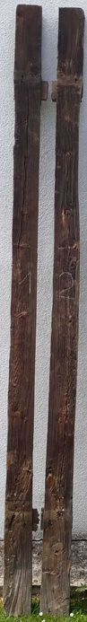 Belki ciosane, sosnowe  nośne z wrót ze starej mojej stodoły